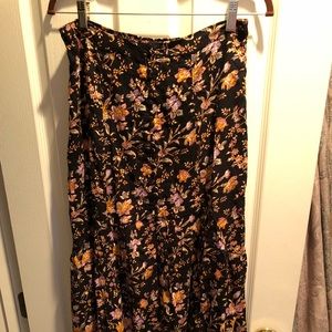 Floral Maxi Skirt